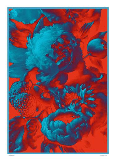 Original Pop Art Floral Photography by Teis Albers