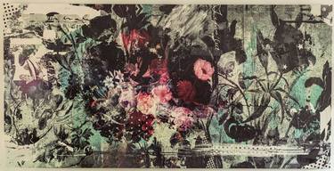 Original Pop Art Floral Painting by Teis Albers
