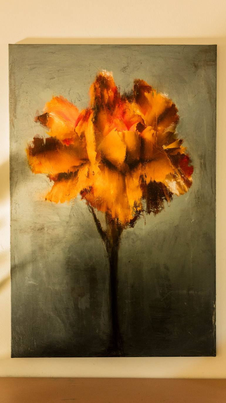 Original Pop Art Floral Mixed Media by Teis Albers
