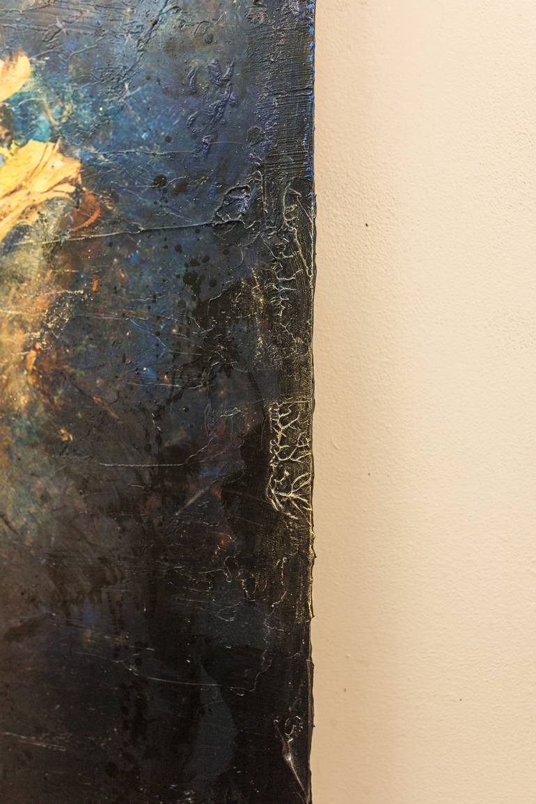 Original Impressionism Floral Mixed Media by Teis Albers