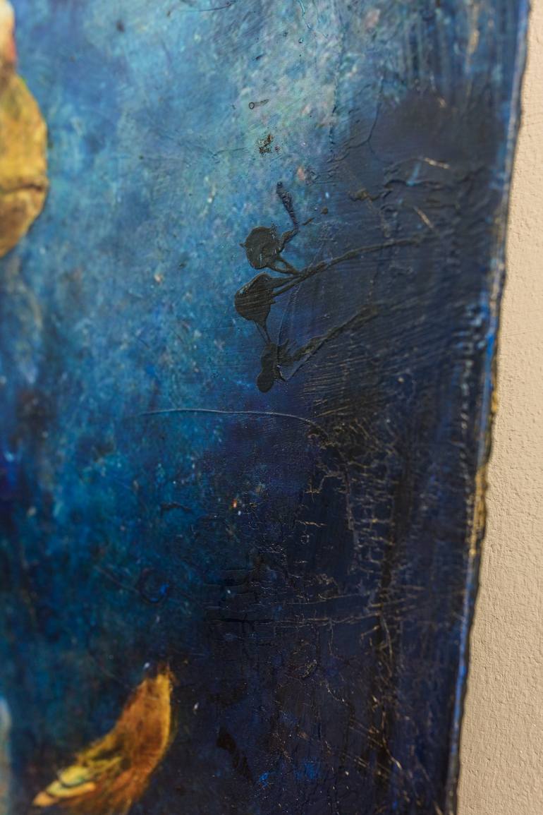 Original Impressionism Floral Mixed Media by Teis Albers