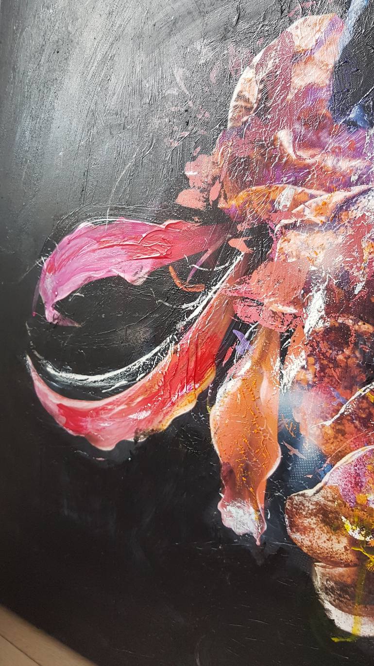Original Other Floral Mixed Media by Teis Albers