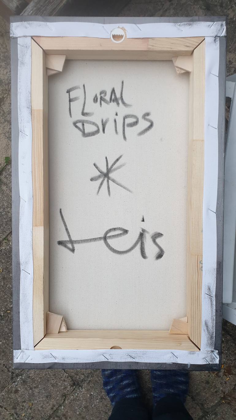 Original Expressionism Floral Mixed Media by Teis Albers