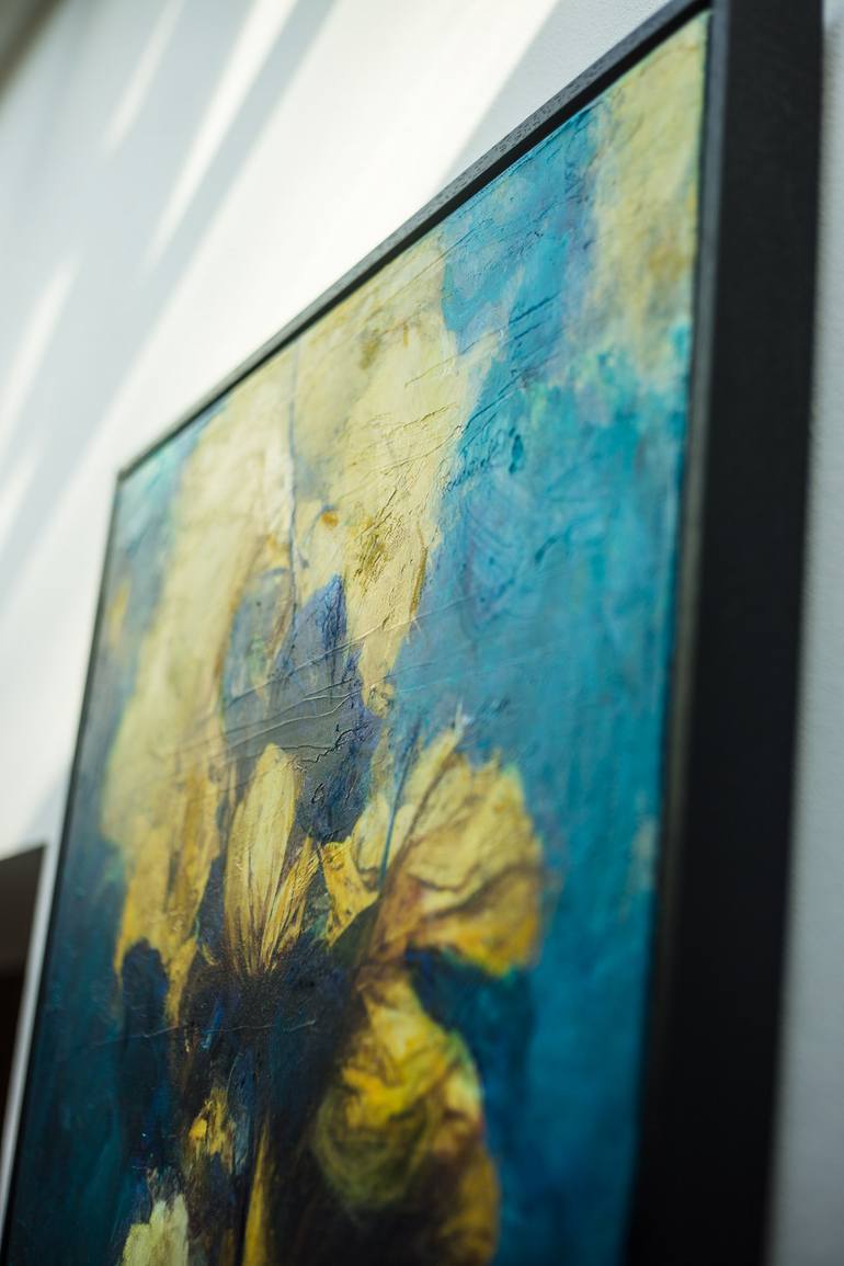 Original Figurative Floral Mixed Media by Teis Albers