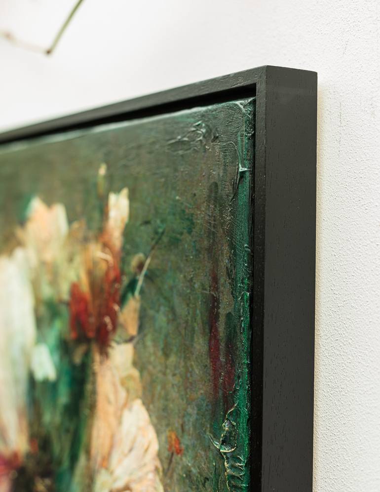 Original Realism Floral Mixed Media by Teis Albers