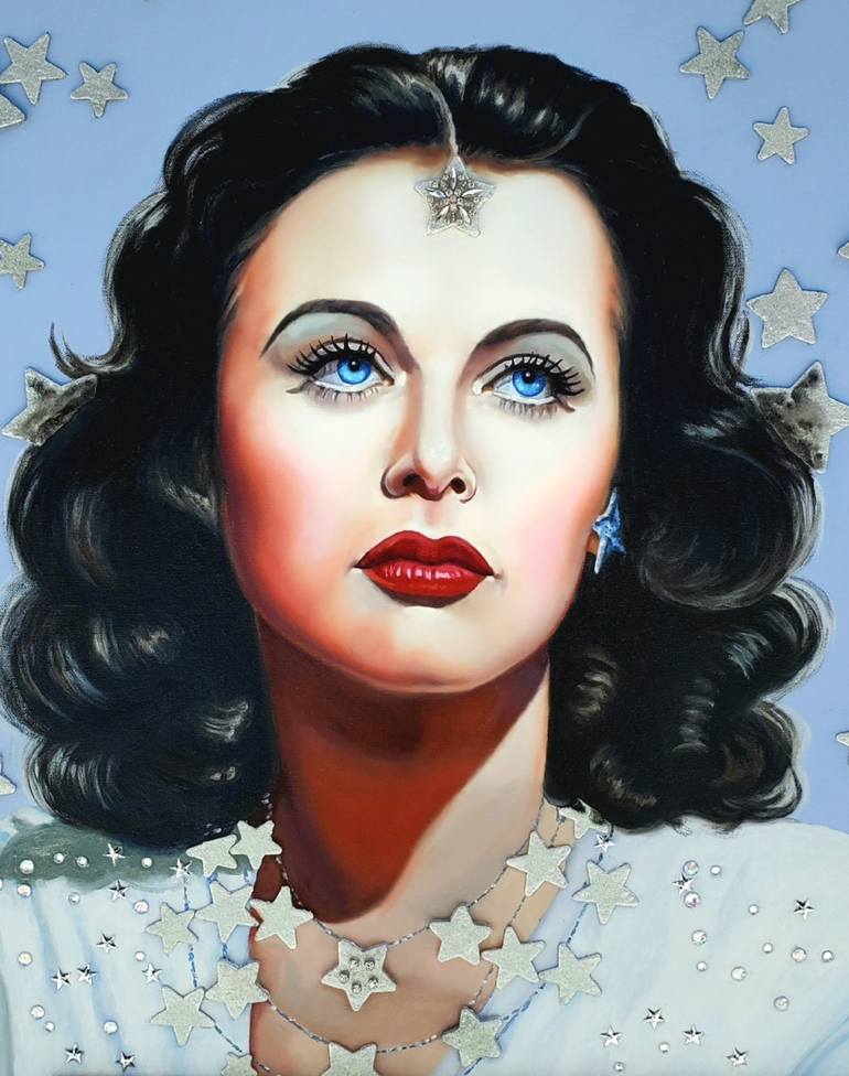 Original Figurative Pop Culture/Celebrity Mixed Media by Leonardo Montoya