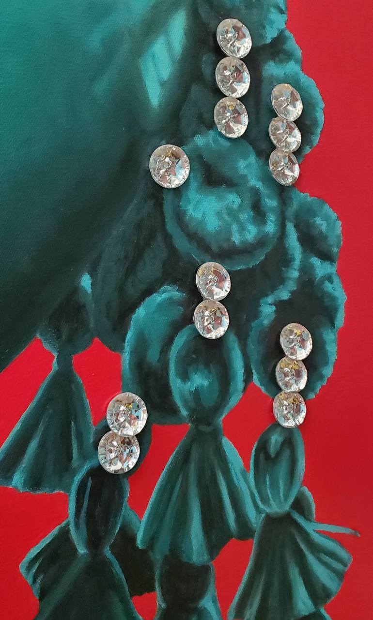 Original Portraiture Pop Culture/Celebrity Mixed Media by Leonardo Montoya