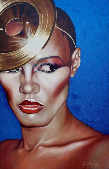 Original Pop Art Celebrity Paintings by Leonardo Montoya
