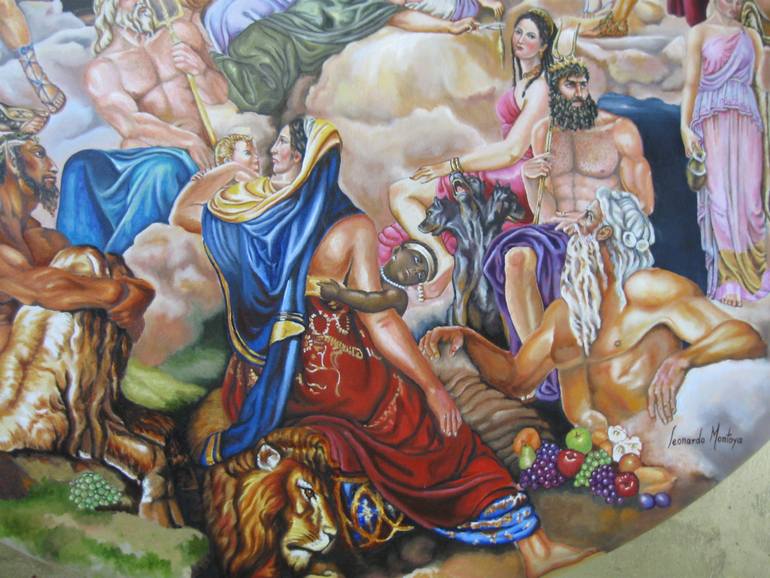 Original Other Painting by Leonardo Montoya