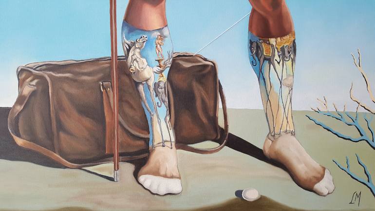 Original Figurative Pop Culture/Celebrity Painting by Leonardo Montoya