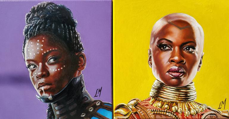 Original Figurative Pop Culture/Celebrity Painting by Leonardo Montoya
