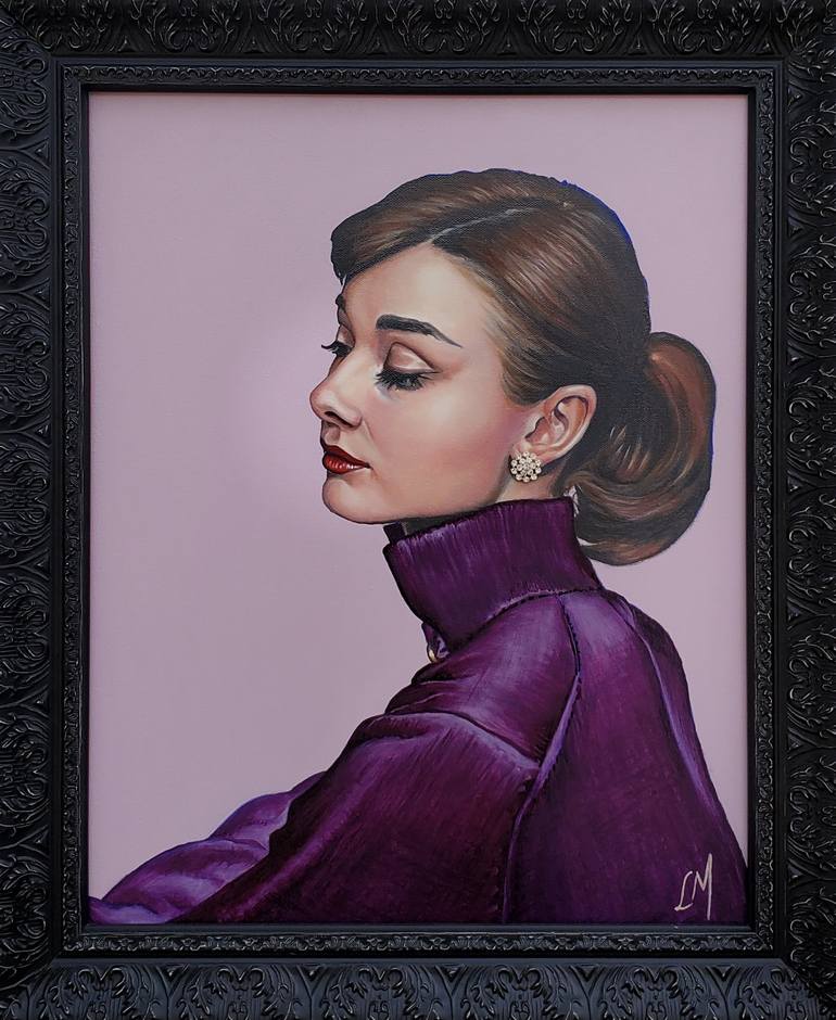 Original Portraiture Celebrity Painting by Leonardo Montoya