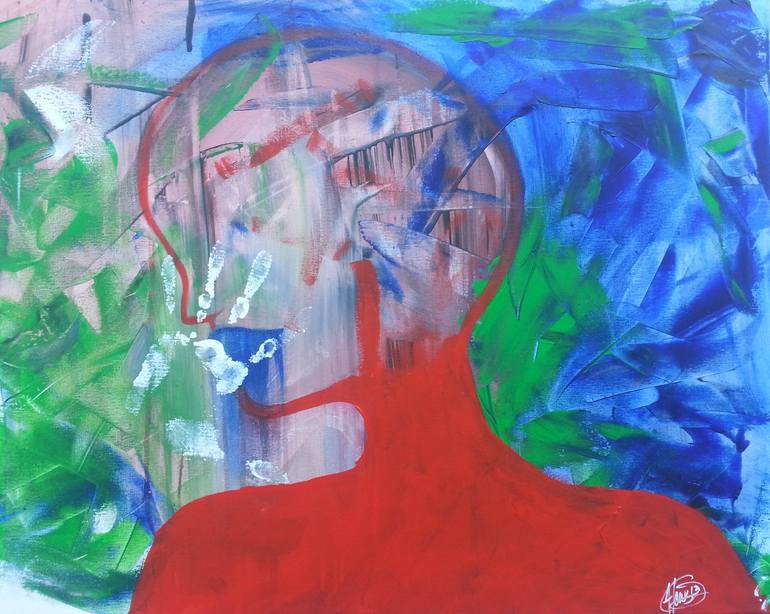 kaotiqmind Painting by Anthony Lewis | Saatchi Art