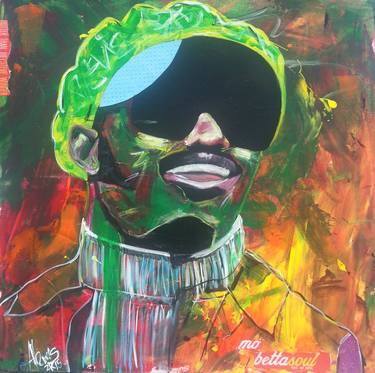 Original Portraiture Pop Culture/Celebrity Paintings by Anthony Lewis