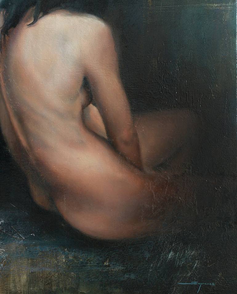 Original Figurative Nude Painting by Jordi Sugranes