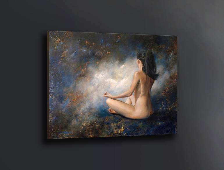 Original Fine Art Nude Painting by Jordi Sugranes
