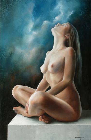 Original Realism Nude Paintings by Jordi Sugranes
