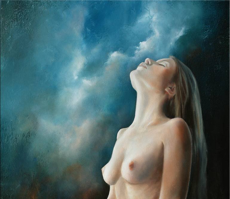 Original Nude Painting by Jordi Sugranes