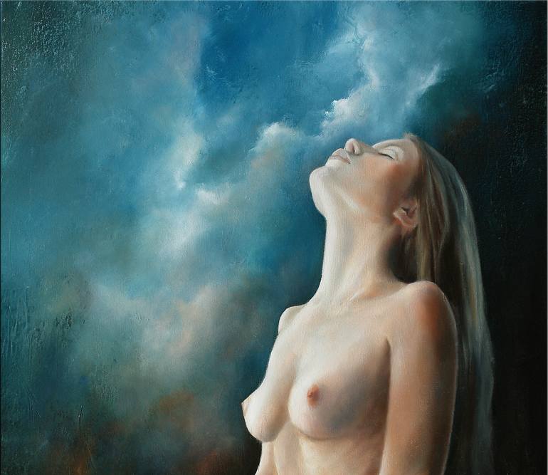 Original Figurative Nude Painting by Jordi Sugranes