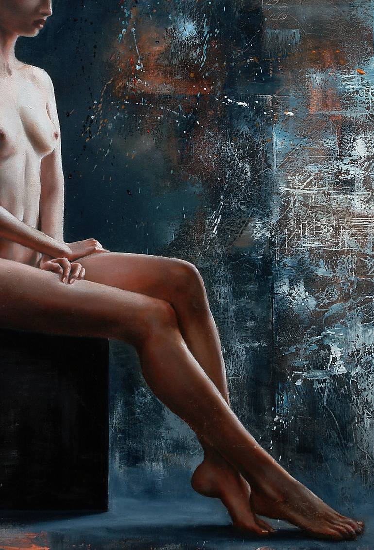 Original Figurative Nude Painting by Jordi Sugranes