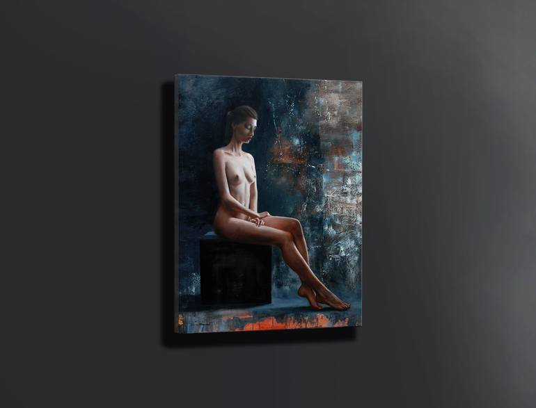 Original Figurative Nude Painting by Jordi Sugranes