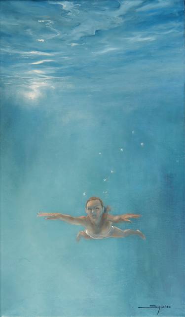 Original Figurative Water Paintings by Jordi Sugranes