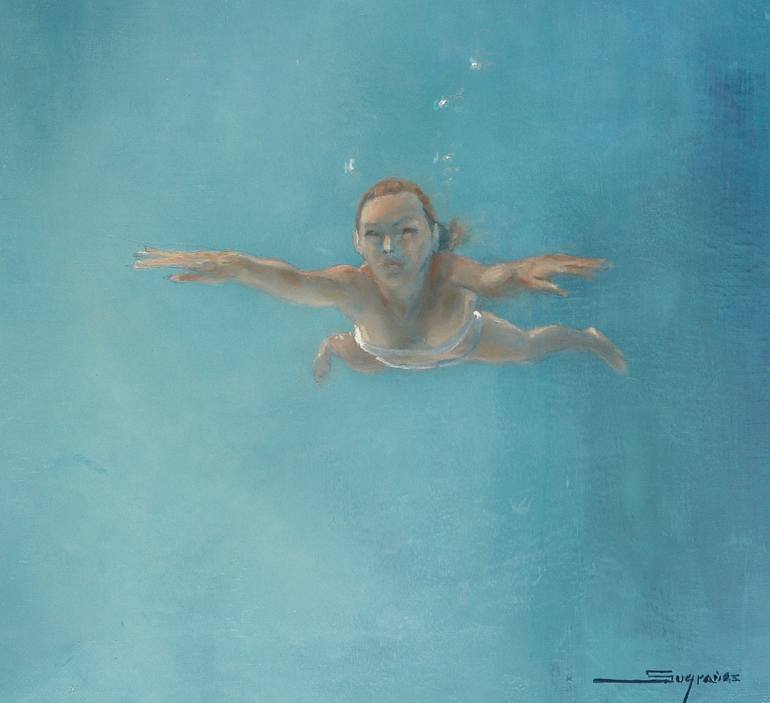 Original Water Painting by Jordi Sugranes