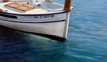 Original Fine Art Boat Paintings by Jordi Sugranes