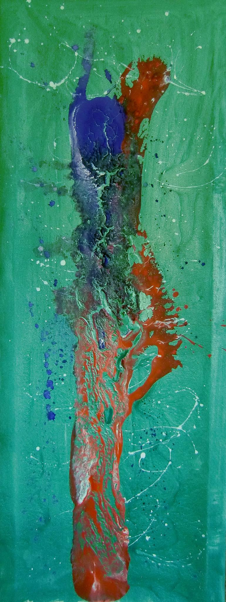 Original Abstract Expressionism Abstract Painting by Andrei Autumn