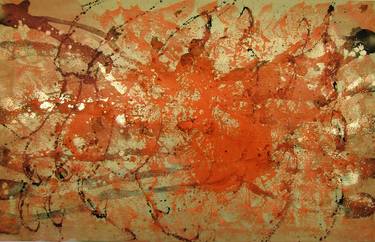 Original Abstract Expressionism Abstract Paintings by Andrei Autumn