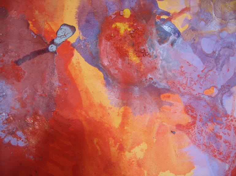 Original Abstract Expressionism Abstract Painting by Andrei Autumn