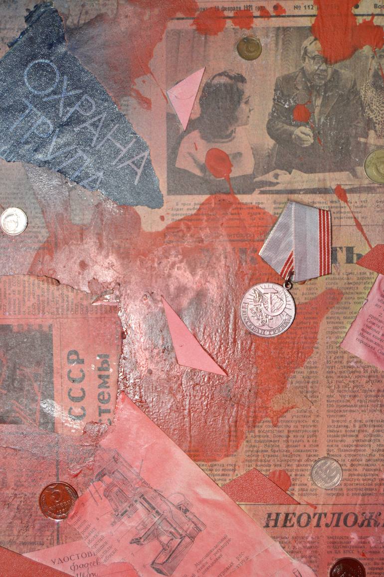 Original Abstract Politics Painting by Andrei Autumn