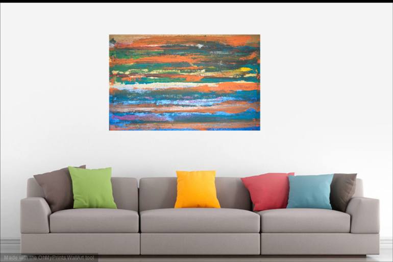 Original Abstract Painting by Andrei Autumn