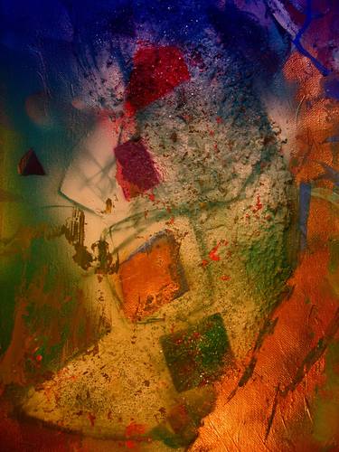 Original Abstract Mixed Media by Andrei Autumn