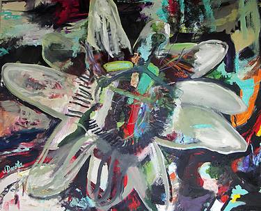 Original Abstract Expressionism Abstract Paintings by Jen Dacota