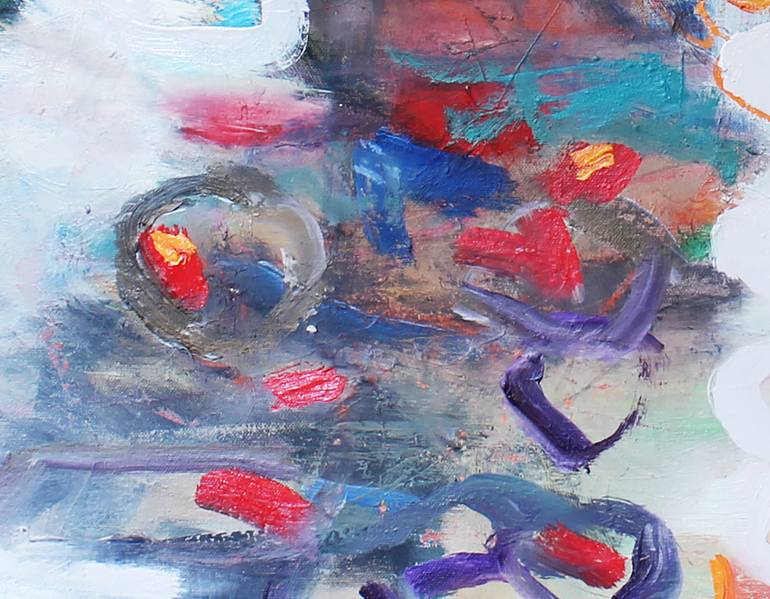 Original Abstract Expressionism Abstract Painting by Jen Dacota