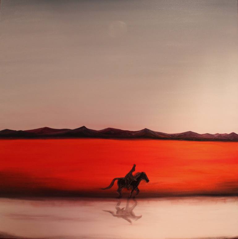 Original Horse Painting by Michelle Randle
