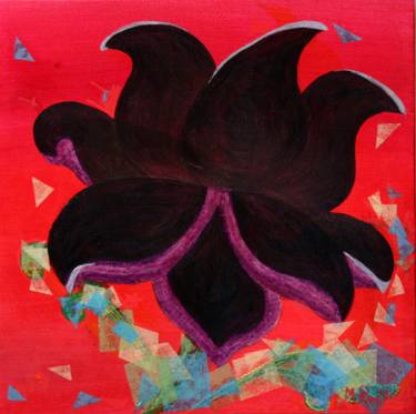 Original Abstract Botanic Paintings by Michelle Randle