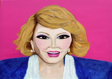Original Illustration Celebrity Paintings by Michelle Randle