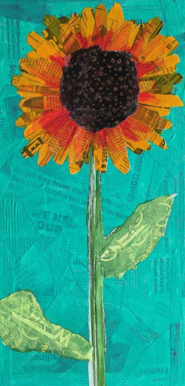 Saatchi Art Artist Michelle Randle; Paintings, “I wish I was a Sunflower” #art