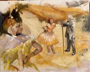 Original Impressionism Culture Painting by Lawrence Aarons