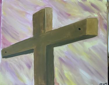 Original Abstract Expressionism Religion Paintings by Dr John DuBose EdD
