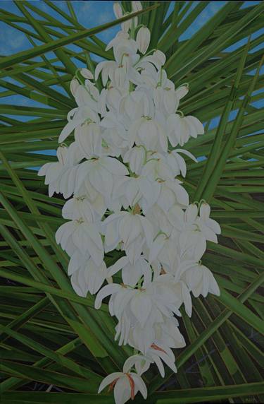 Original Photorealism Floral Painting by Steven Fleit