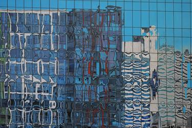 Original Contemporary Architecture Painting by Steven Fleit