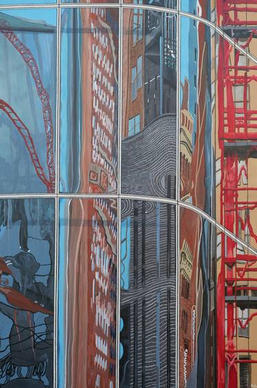 Print of Modern Architecture Paintings by Steven Fleit