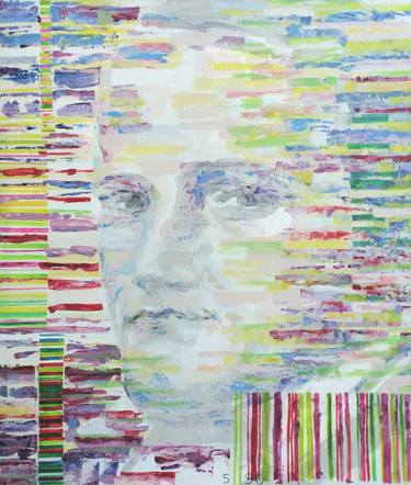 Original Abstract Portrait Paintings by Anna Bartnicka