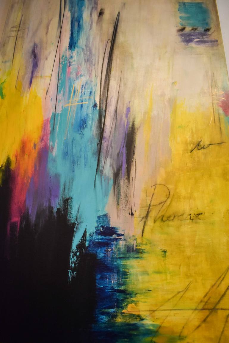 Original Abstract Painting by Edgar Medina