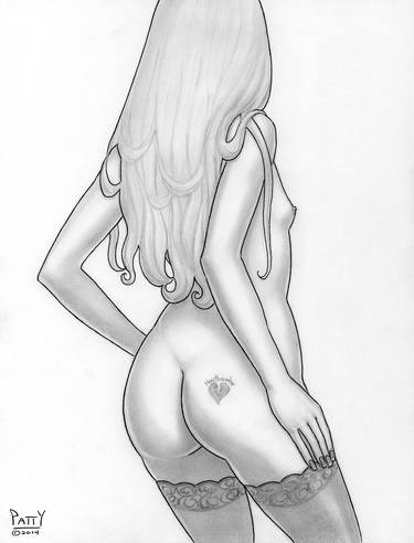 Original Nude Drawings by Sean Patty