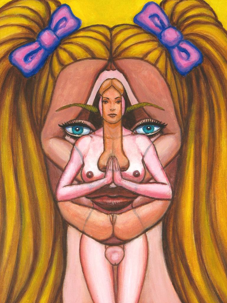 Original Figurative Nude Painting by Sean Patty