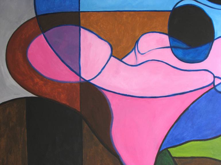 Original Figurative Abstract Painting by Sean Patty